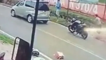 بی احتیاطی مادر و تصادف وحشتناک کودک