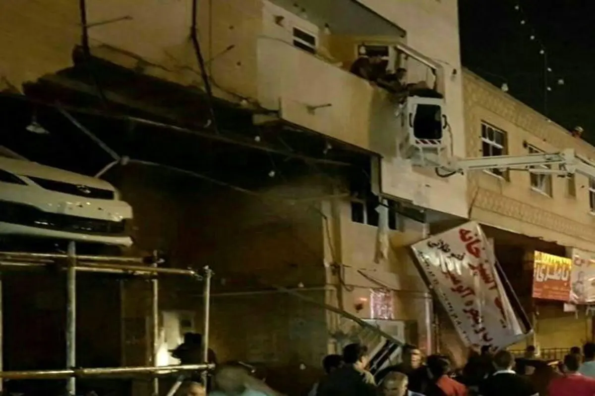 انفجار مهیب در بلوار نصر شیراز/مصدومیت ۳۷ نفر