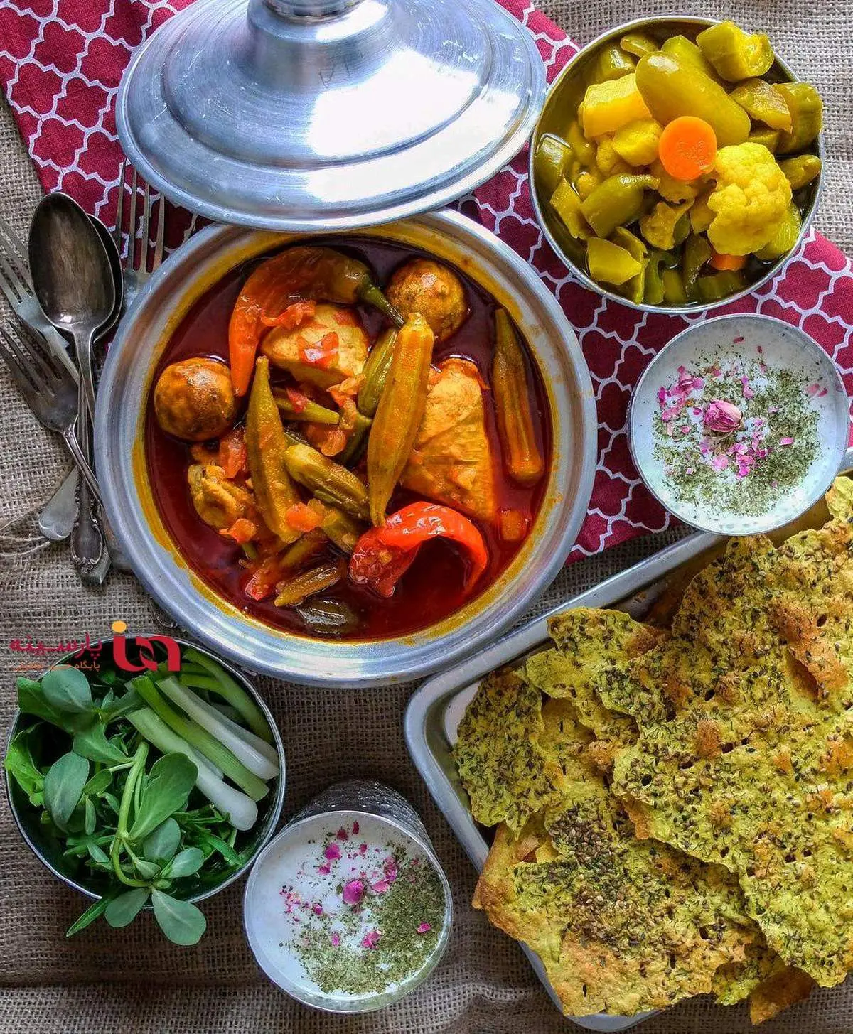 خورش بامیه با این دستور حرفه‌ای را از دست ندهید