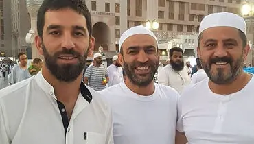 بازیکن بارسلونا در حج
