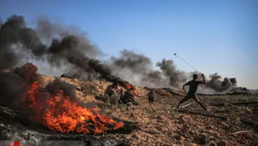 درگیری در نوار غزه/تصاویر