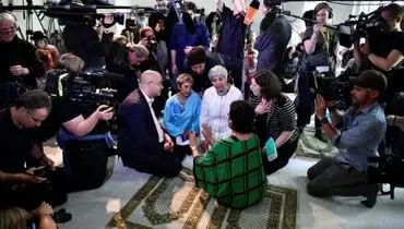 راه اندازی یک مسجد عجیب در آلمان +عکس