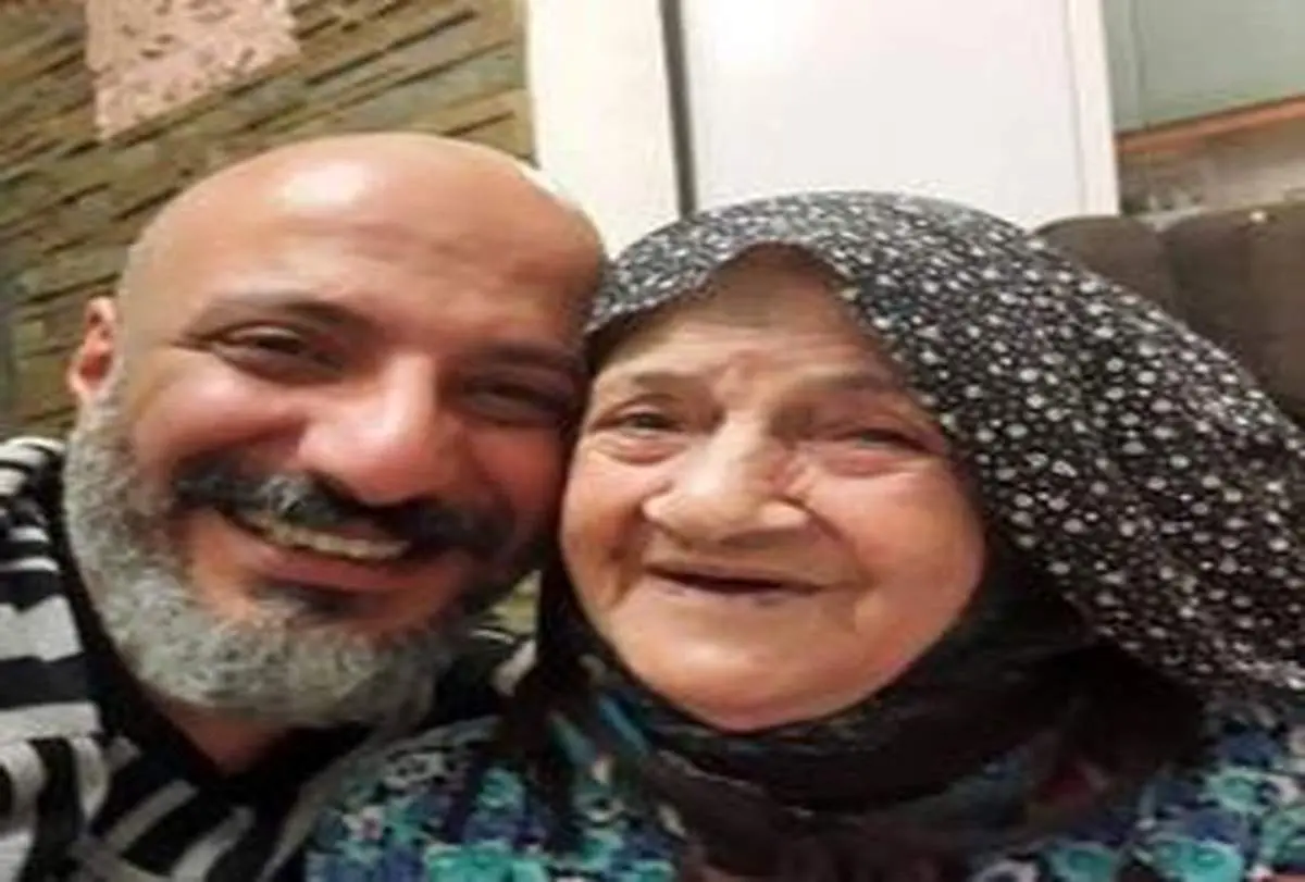 امیر جعفرى عزادار شد+عکس