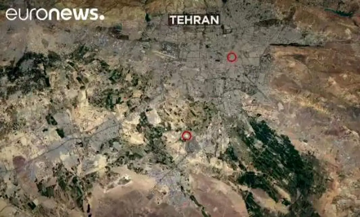 وضعیت امنیتی محل حادثه تروریستی تهران