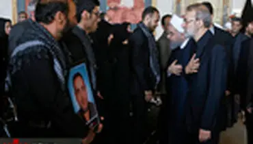 مراسم تشییع پیکرهای شهدای ترور تهران 							 								مراسم وداع با پیکرهای شهدای حادثه تروریستی در مجلس شورای اسلامی