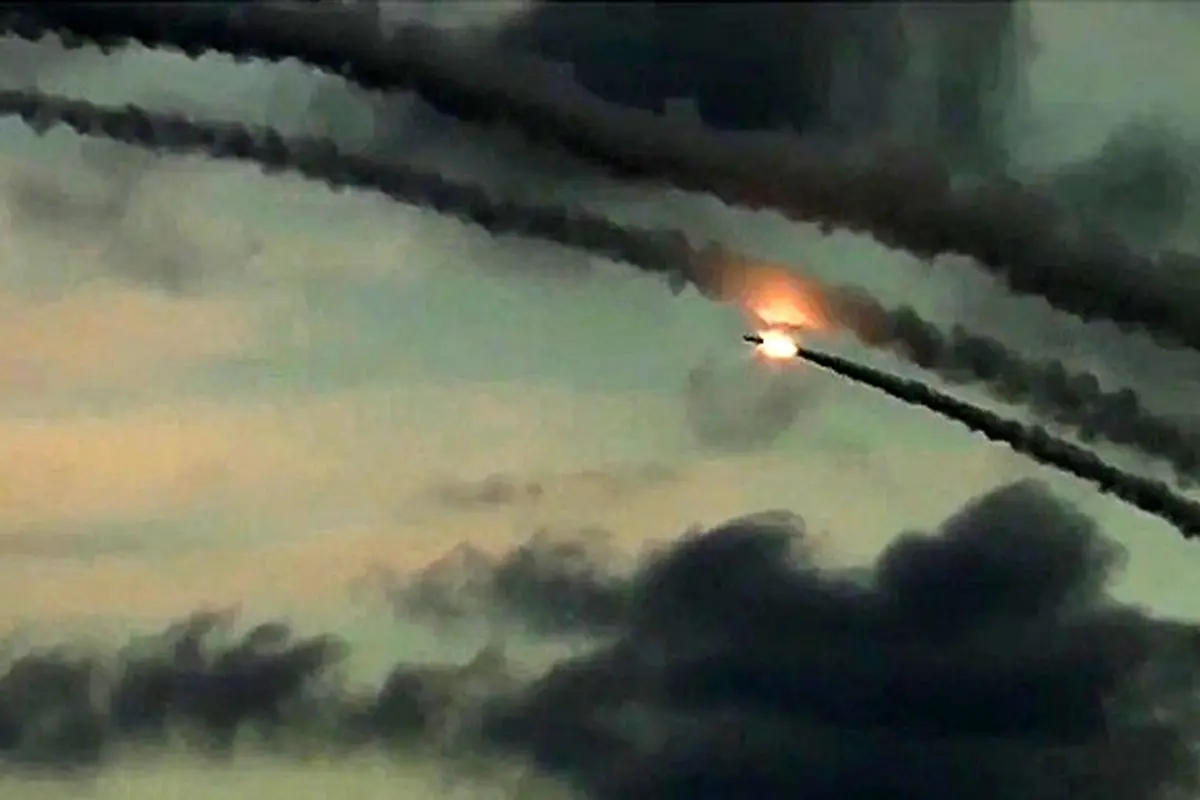 حمله موشکی روسیه به مواضع داعش در سوریه