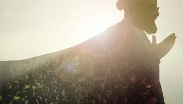 روحانی تنها نیست +عکس