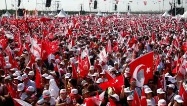 تجمع عظیم عدالتخواهان ضد اردوغان در استانبول