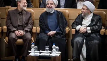 نگاه ویژه برادران به رئیس دولت در همایش قوه قضائیه