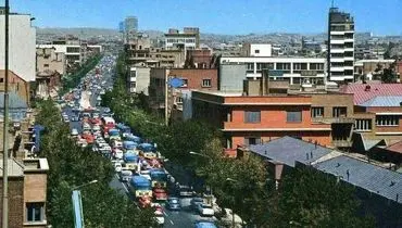 ترافیک سنگین تهران در دهه۴۰