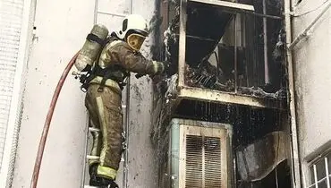 انفجار یک ساختمان مسکونی در ملاصدرا
