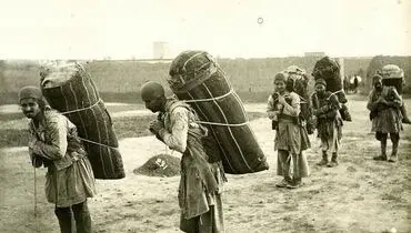تصویری از کول‌ برهای زمان قاجار