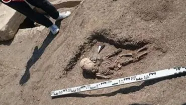 کشف یک جمجمه وحشتناک