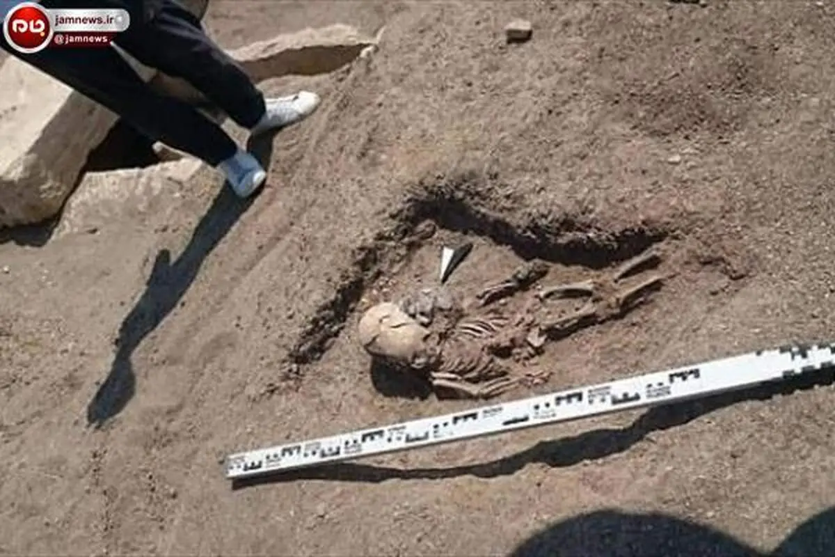 کشف یک جمجمه وحشتناک