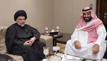 دیدار مقتدی صدر با ولیعهد عربستان سعودی