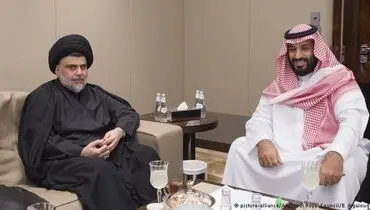 دیدار مقتدی صدر با ولیعهد عربستان سعودی
