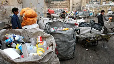 کودکانی که در میان زباله‎ ها زندگی می کنند