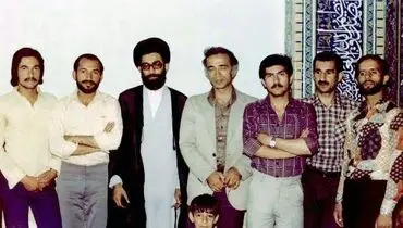 عکس قدیمی از مقام معظم رهبری در مشهد