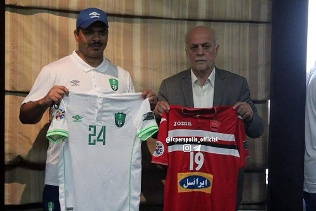از لباس پرسپولیس برابر الاهلی رونمایی شد