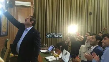 جدیدترین سلفی عباس جدیدی
