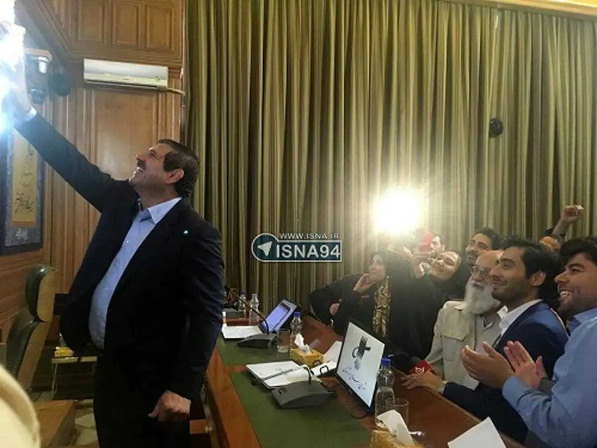 جدیدترین سلفی عباس جدیدی
