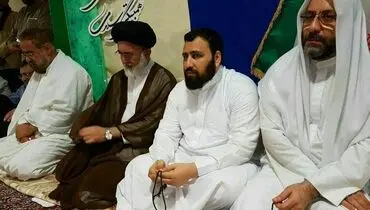 تصویری از سید علی خمینی در مکه