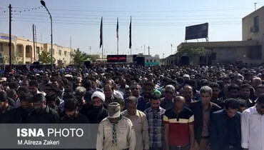 دانش‌آموزان فرزانه هرمزگانی تشییع شدند