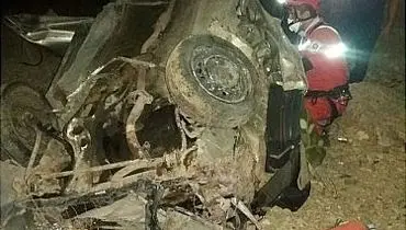 مرگ راننده پراید بر اثر سقوط به دره وردیج