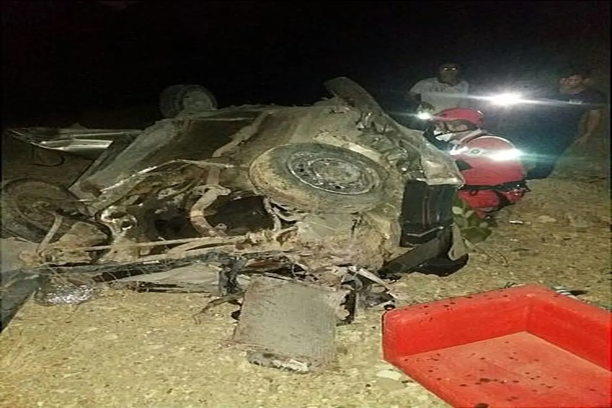 مرگ راننده پراید بر اثر سقوط به دره وردیج