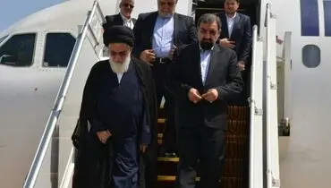 ورود رئیس و دبير مجمع تشخیص مصلحت به بغداد