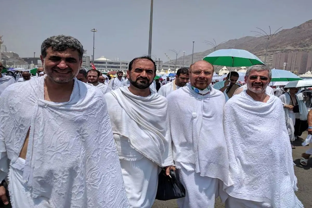 محمدباقر قالیباف در سرزمین منا