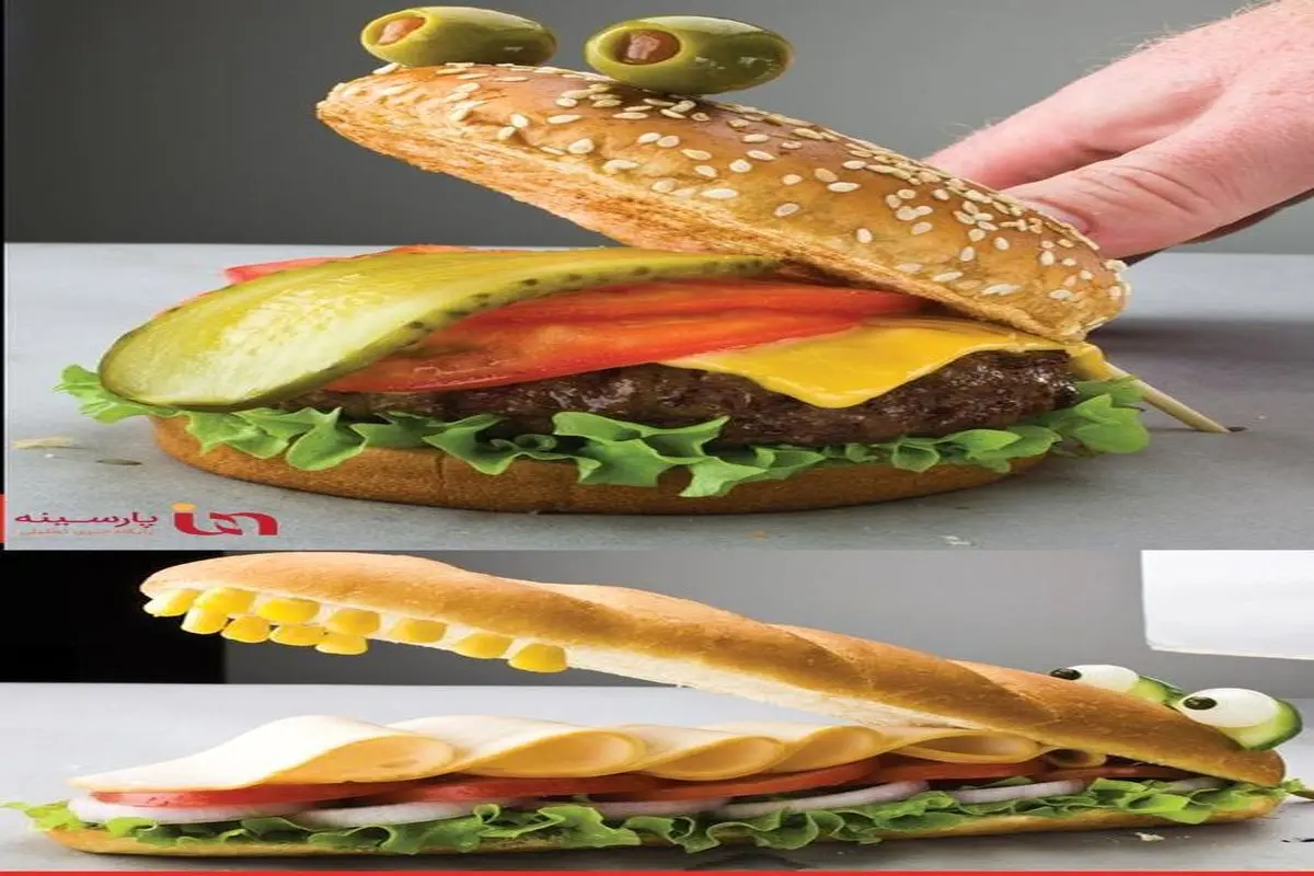 با این ساندویچ ها همه سر ذوق می‌آیند+عکس