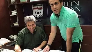 علی کریمی قراردادش را ثبت کرد