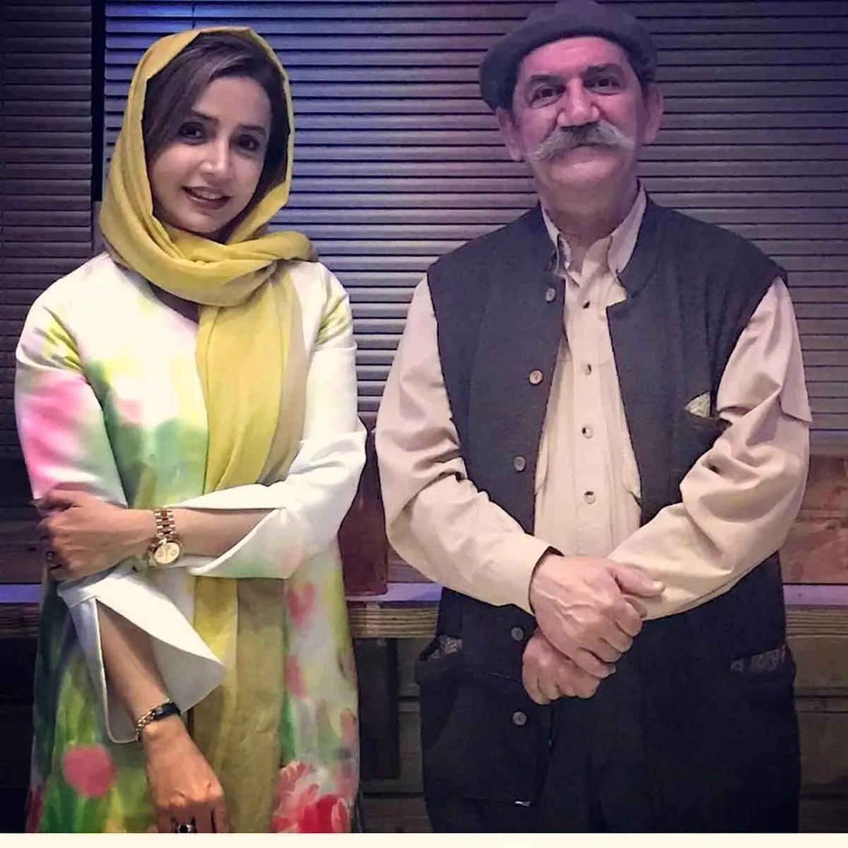 دو هنرمند در یک قاب