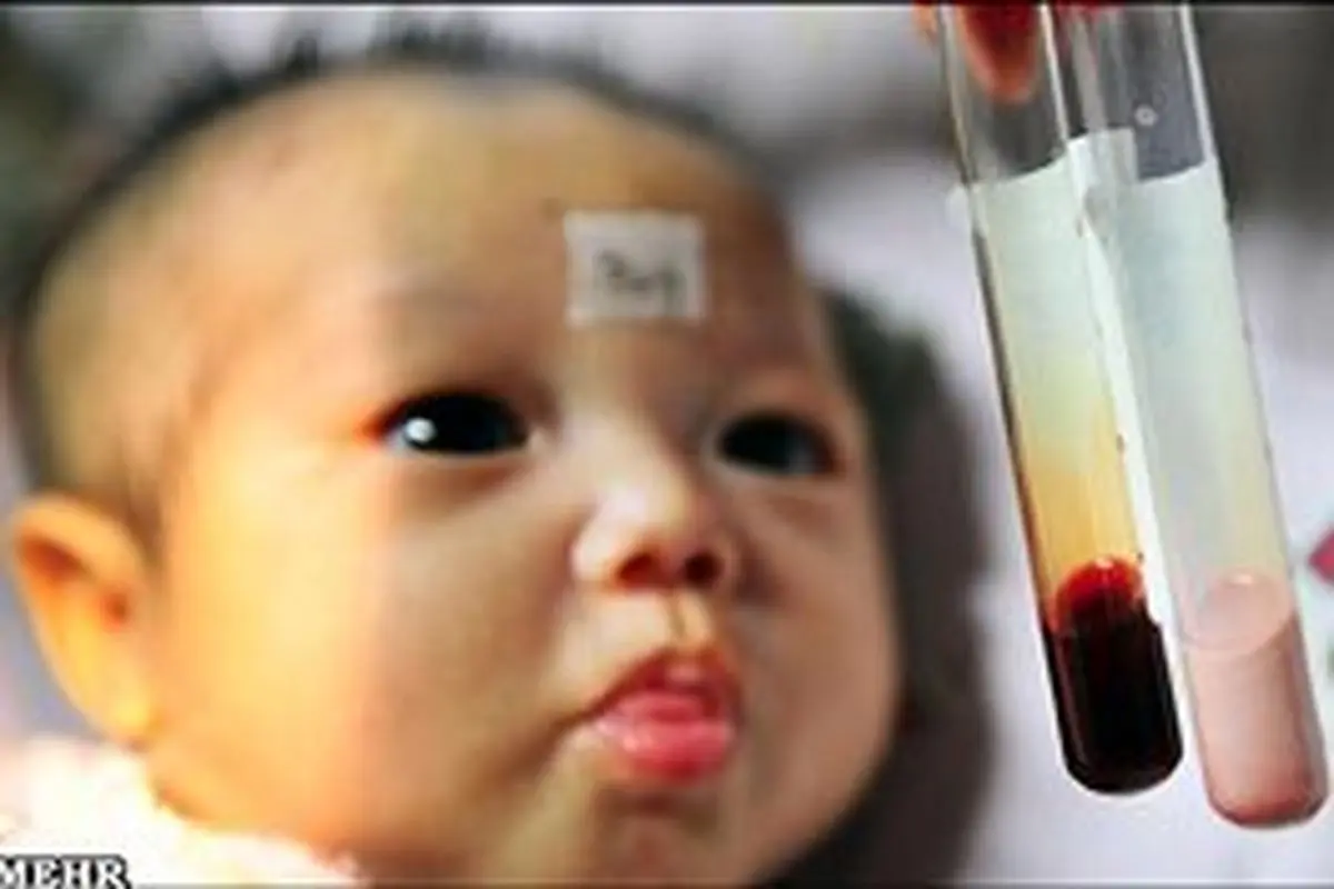 نوزادی با خون صورتی+عکس