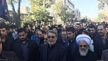 وزیر کشور در عزاداری حسینیه اعظم زنجان