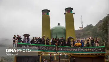 مراسم علمبندان روستای ماسوله