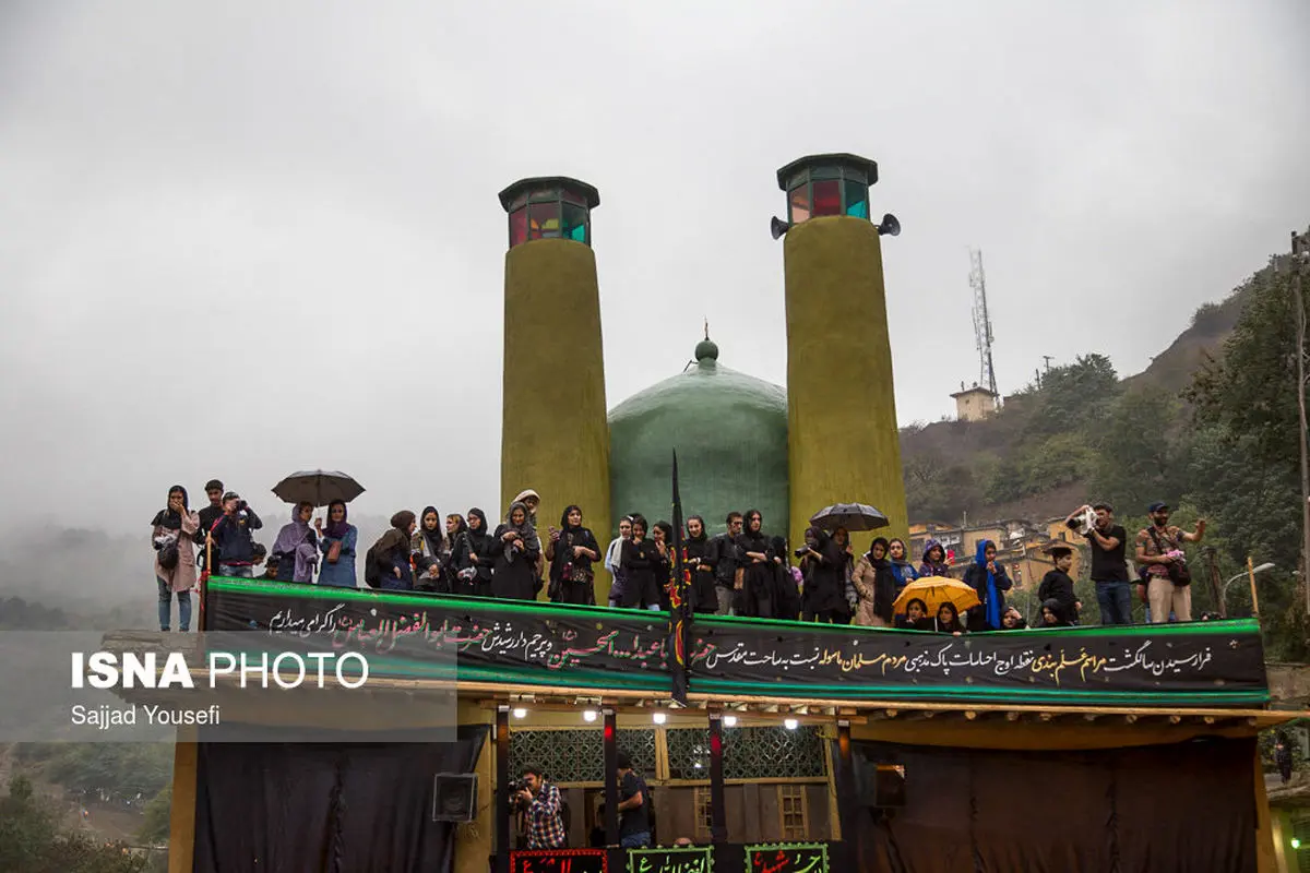 مراسم علمبندان روستای ماسوله