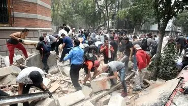 دست کم ۹۲ نفر در زلزله مکزیک کشته شدند