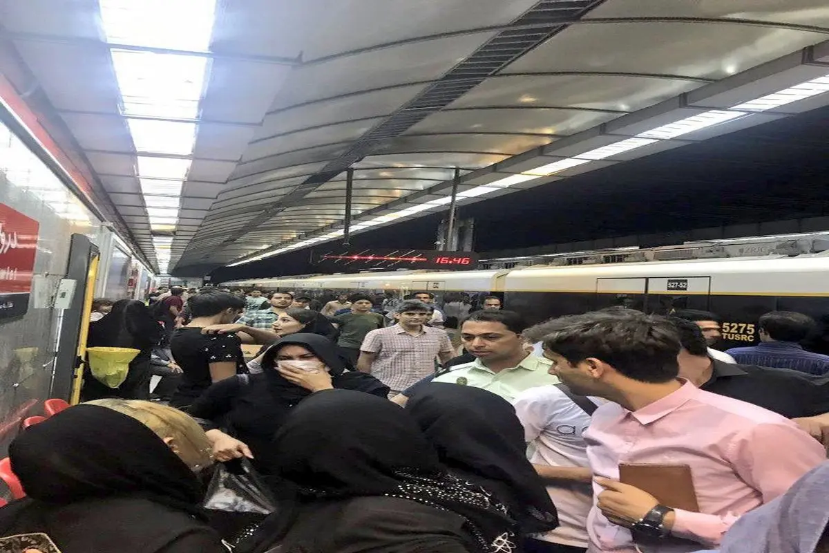 خودکشی دختر ۳۲ ساله در مترو دروازه دولت
