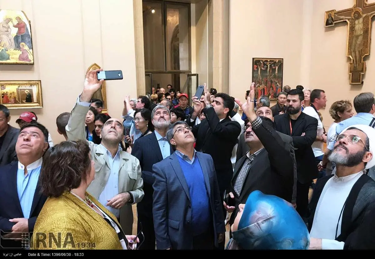 نمایندگان مجلس در موزه لوور پاریس!
