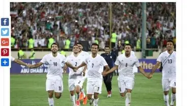بازتاب پیروزی ایران برابر توگو در سایت AFC