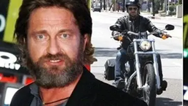 بازیگر سرشناس با موتورسیکلت تصادف کرد