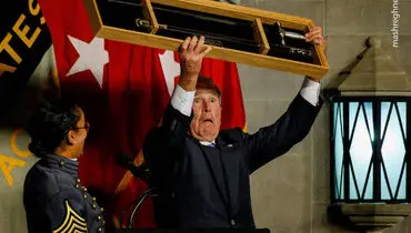 حرکت مضحک بوش