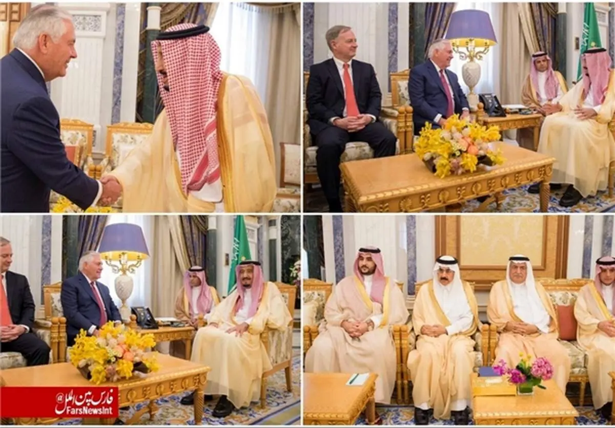 تیلرسون با «ملک سلمان» دیدار کرد