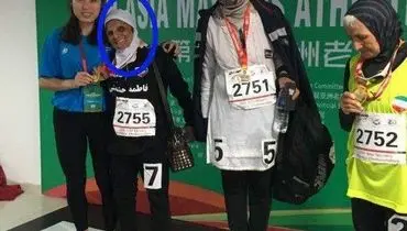زن ۸۱ساله شیرازی برنده مسابقات دوومیدانی چین شد