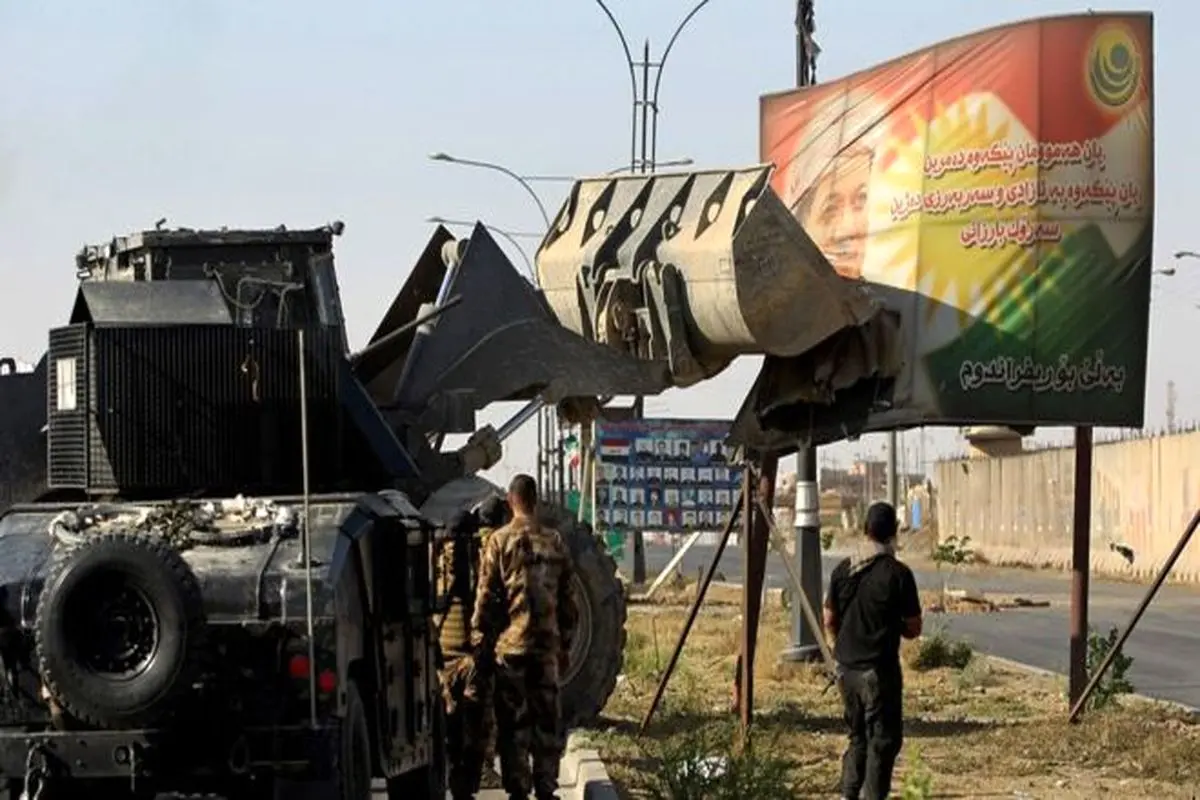 نیروهای دولتی عراق وارد مرکز کرکوک شدند