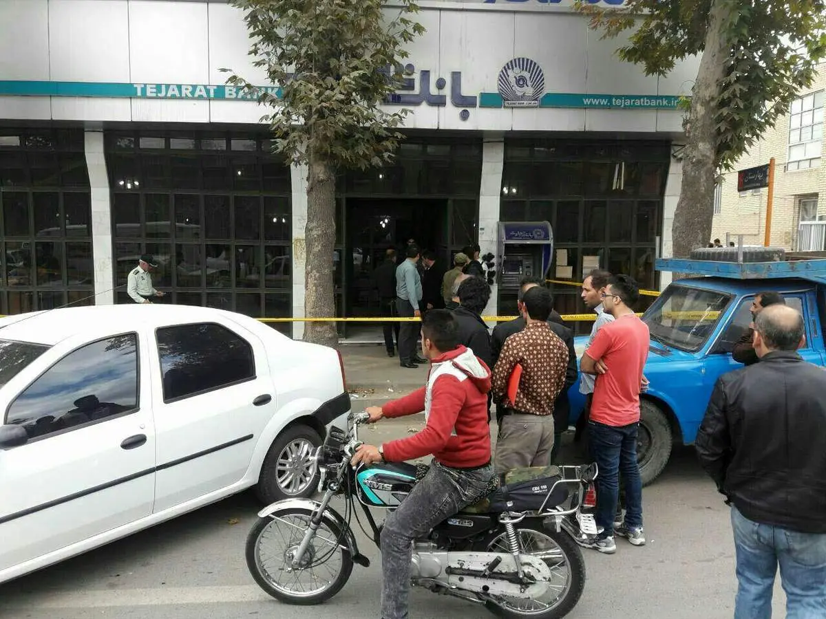 سرقت مسلحانه ۲۰ میلیون تومان از بانک تجارت خوی