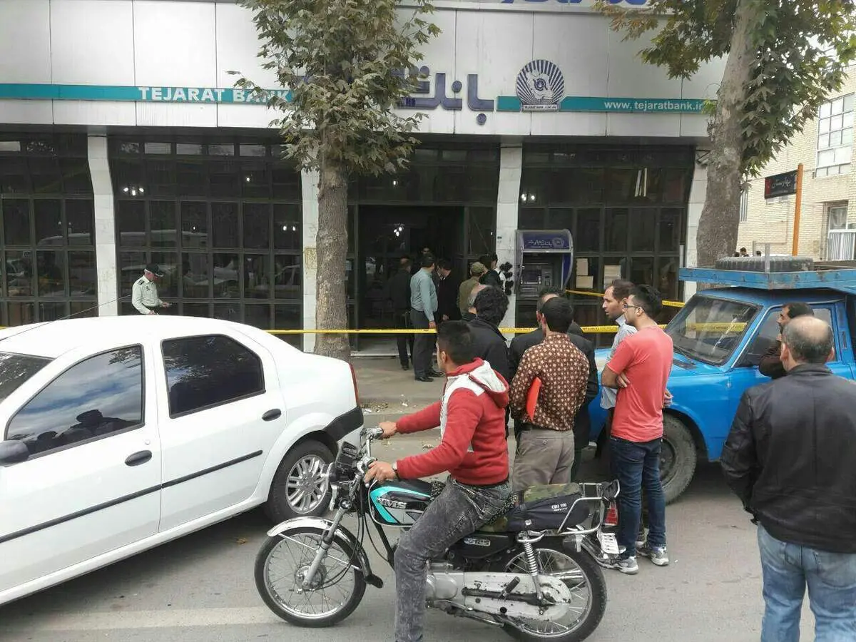 سرقت مسلحانه ۲۰ میلیون تومان از بانک تجارت خوی