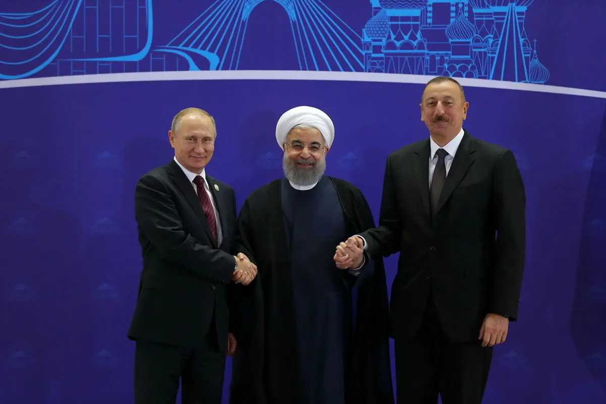 امضای بیانیه مشترک ایران ، روسیه و آذربایجان